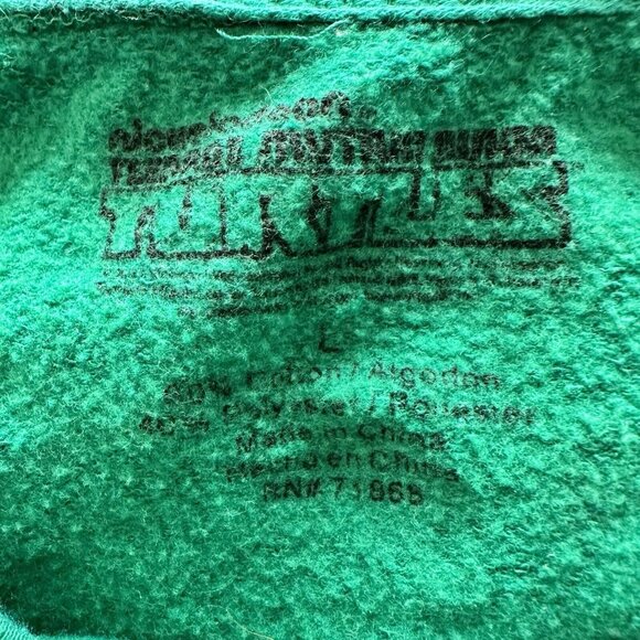 TMNT Christmas Children’s LG Nickelodeon Green Ugly Sweatshirt Youth Unisex - Picture 7 of 9